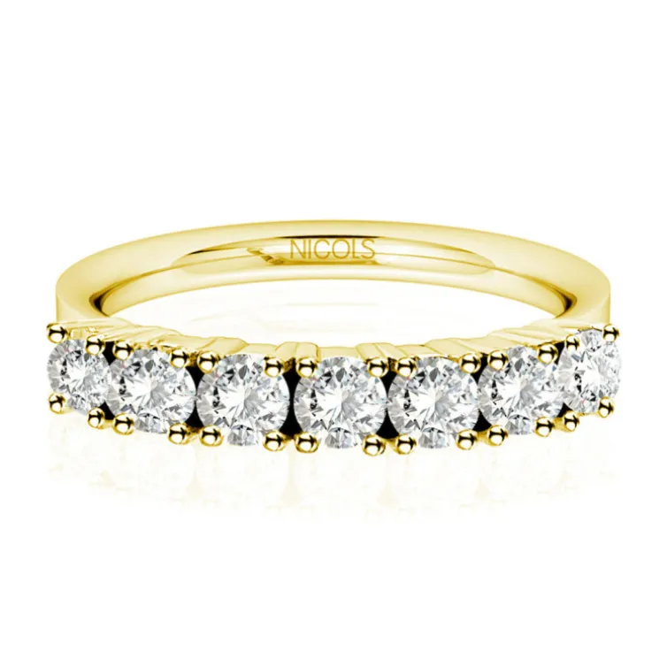 Alianza Diamantes 0.70 Eloise Line Oro Amarillo