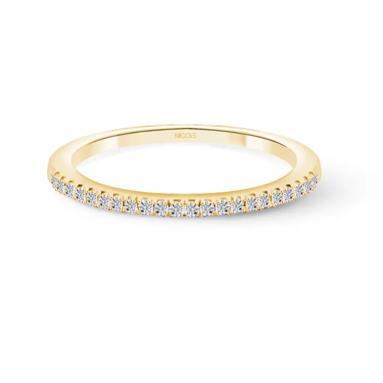 Alianza Diamantes Azalea 0.15 Oro Amarillo
