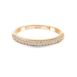Alianza Diamantes Lilia 0.32 Oro Rosa
