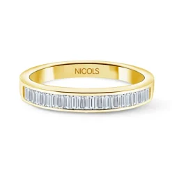 Anillo Alianza Abelia 0.28 Oro Amarillo