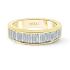 Anillo Alianza Abelia Oro Amarillo 1,40 Ct