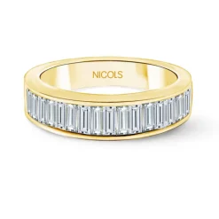 Anillo Alianza Abelia Oro Amarillo 1,40 Ct