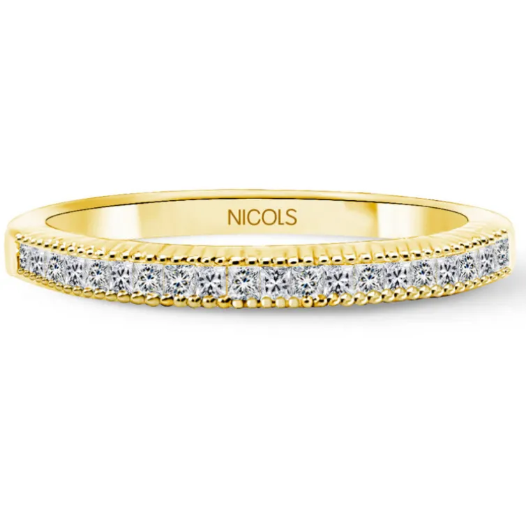 Anillo Alianza Princess 0.28 Oro Amarillo