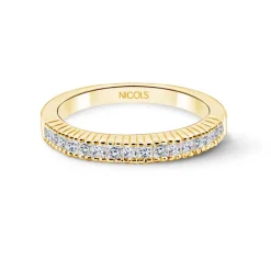 Anillo Alianza Princess 0.48 Oro Amarillo