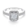 Anillo Compromiso Aniversario Wedding Band