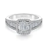Anillo Compromiso Aniversario Wedding Band