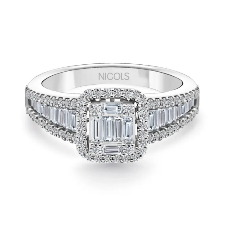 Anillo Compromiso Aniversario Wedding Band