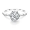 Anillo Compromiso Camelia 0.70