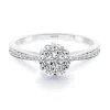 Anillo Compromiso Camelia 0.52