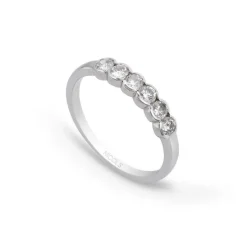 Anillo Compromiso Media Alianza Sextillo