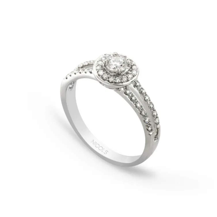 Anillo Compromiso Solitario Orla