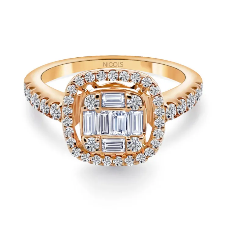 Anillo De Compromiso Aniversario Square