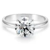 Anillo de Diamante 3 Quilates Frida en Oro Blanco