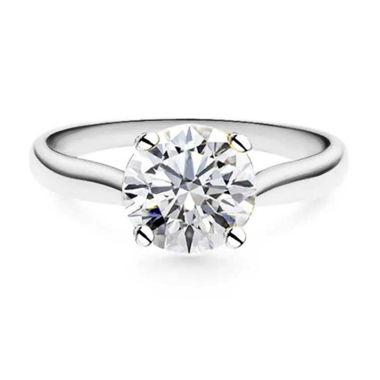 Anillo Diamante 2 Ct Nicole Platino