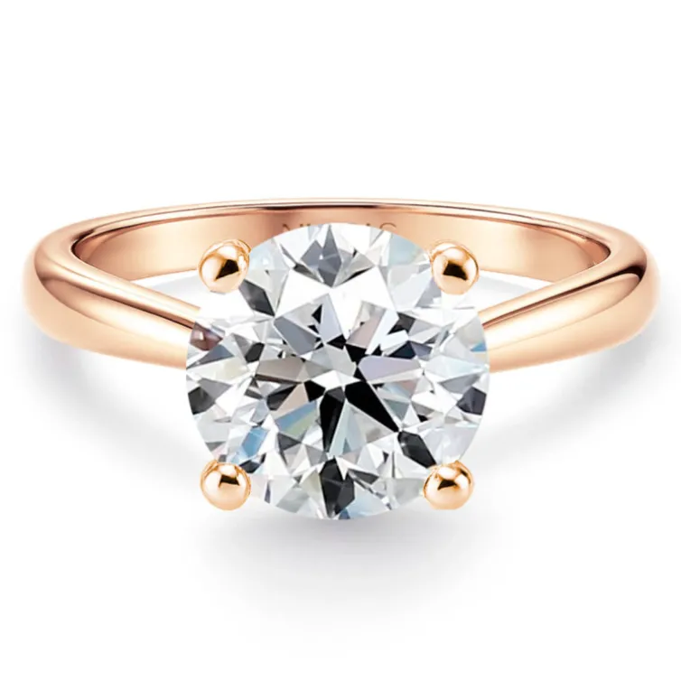 Anillo Diamante 3 Ct Nicole Oro Rosa
