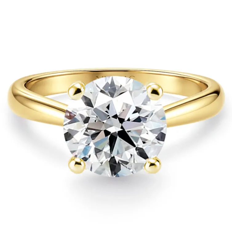Anillo Diamante 2 Ct Nicole Oro Amarillo