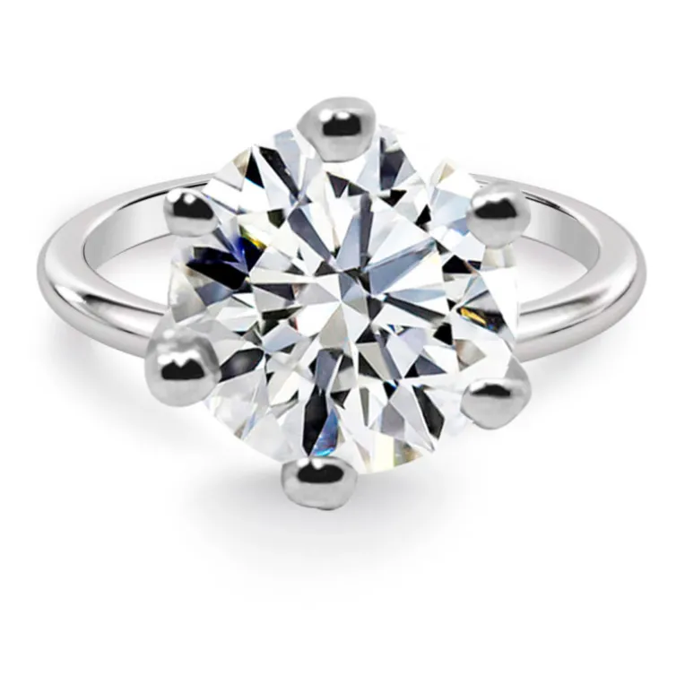 Anillo Diamante 5.82 Quilates L VVs2