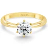 Anillo diamante Oro Amarillo 0,10 a 0,70 Ct. Alexia
