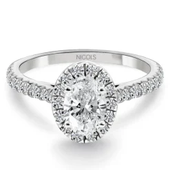 Anillo Diamante Talla Oval Seline 0.50 Ct