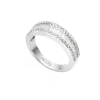 Anillo Diamantes Abelia 0.60 Oro Blanco