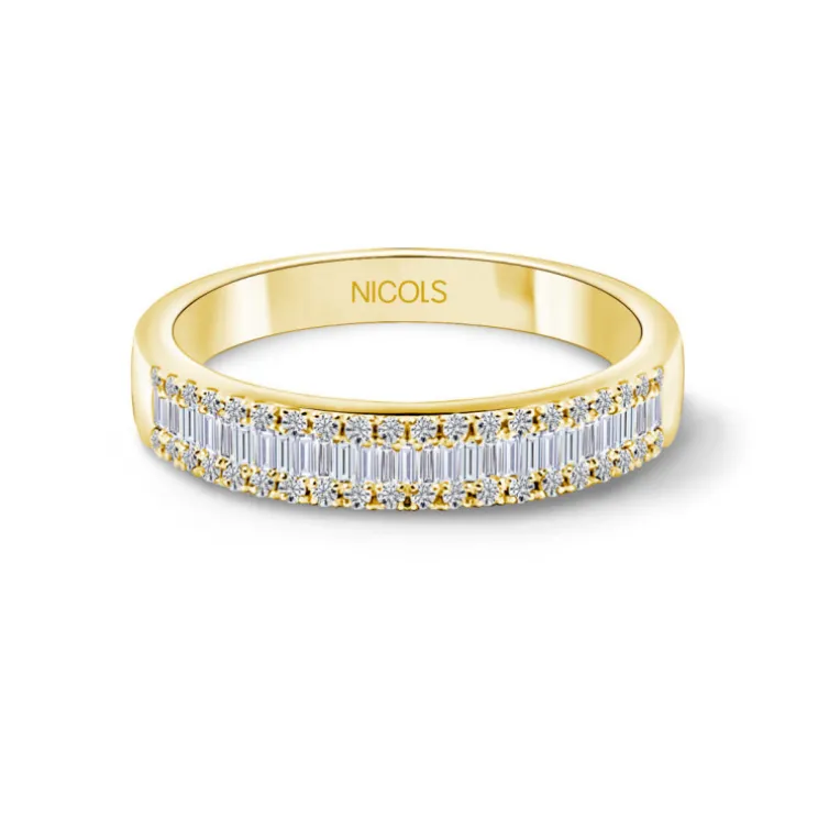 Anillo Diamantes Abelia 0.39 Oro amarillo