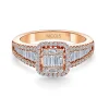 Anillo Diamantes Aniversario Wedding Band