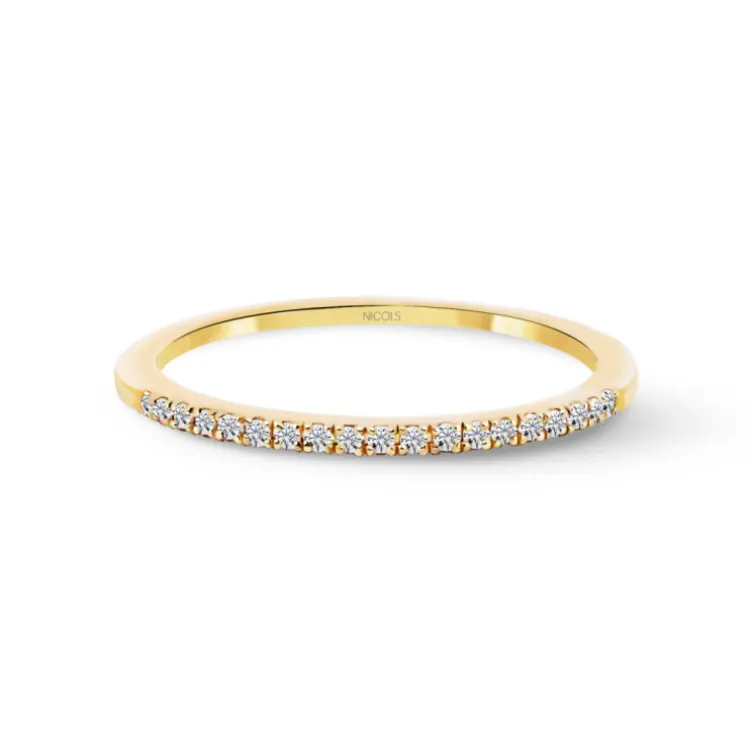 Anillo Diamantes Azalea 0.09 Oro Amarillo