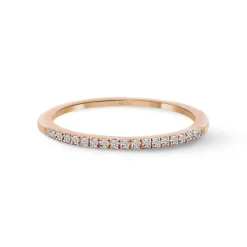 Anillo Diamantes Azalea 0.09 Oro Rosa