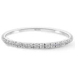 Anillo Diamantes Azalea 0.12 Oro Blanco
