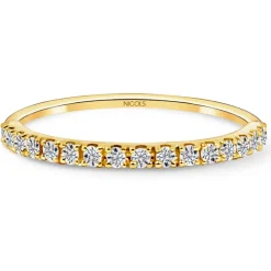 Anillo Diamantes Azalea 0.22 Oro Amarillo