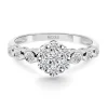 Anillo Diamantes Camelia 0.58