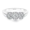 Anillo Diamantes Camelia 0.64
