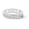 Anillo Diamantes Chloe 0.45 Oro Blanco