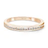Anillo Diamantes Chloe 0.18 Oro Rosa