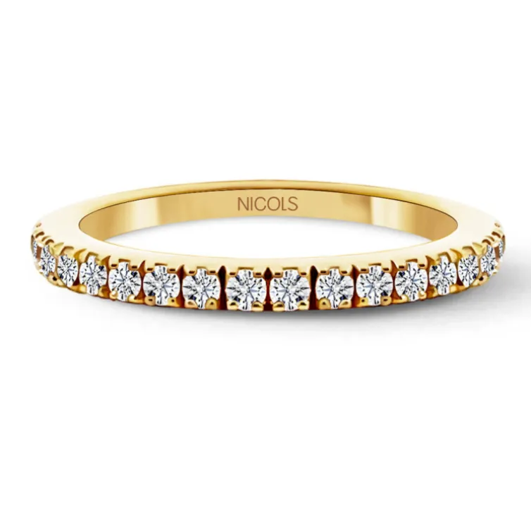 Anillo Diamantes Dafne Band