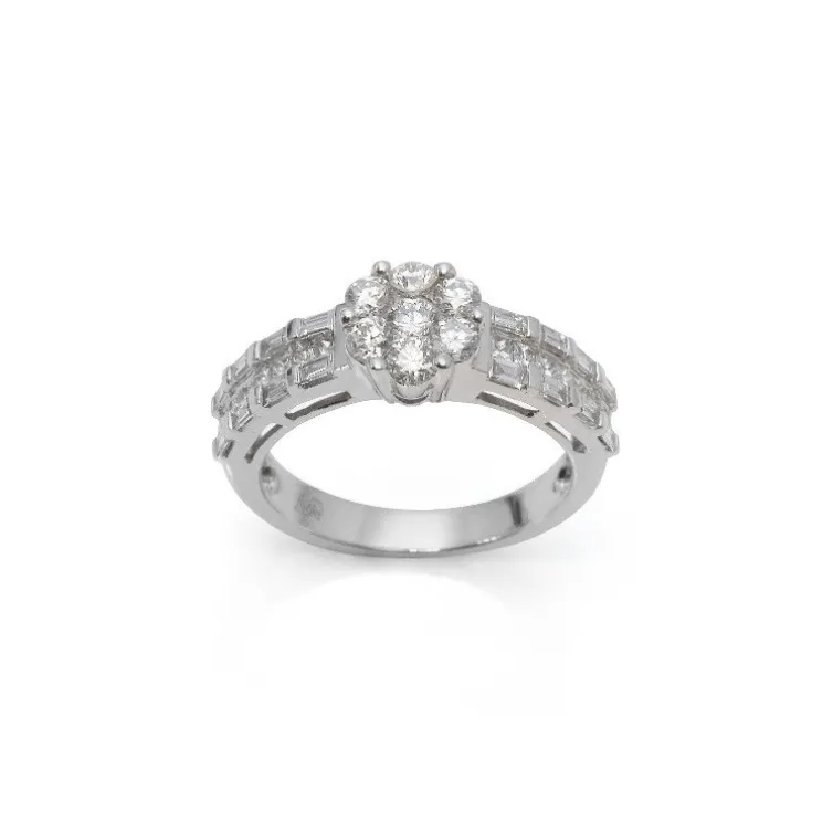 Anillo Diamantes Diamond Classic