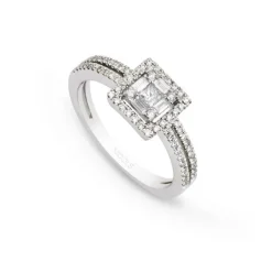 Anillo Diamantes Electra 0.46