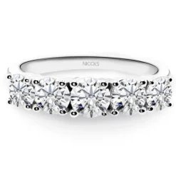 Anillo Diamantes Eloise 1.50 Oro Blanco