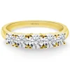 Anillo Diamantes Eloise 0.95 Oro Amarillo