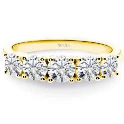 Anillo Diamantes Eloise 1.20 Oro Amarillo