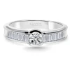 Anillo Diamantes Emily Oro Blanco 0,50ct
