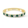 Anillo Diamantes Esmeralda Azalea