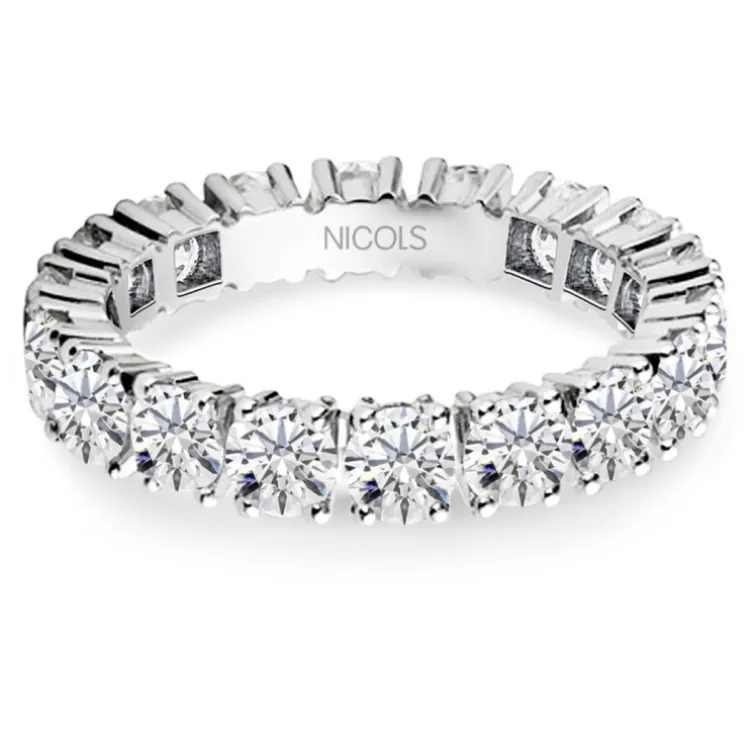 Anillo Diamantes Eternity Churumbella 2,25 a 2,70 Quilates
