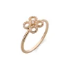 Anillo Diamantes Flor Redonda Little Details