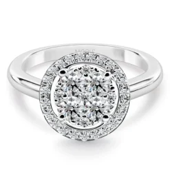 Anillo Diamantes Gardenia 0.65