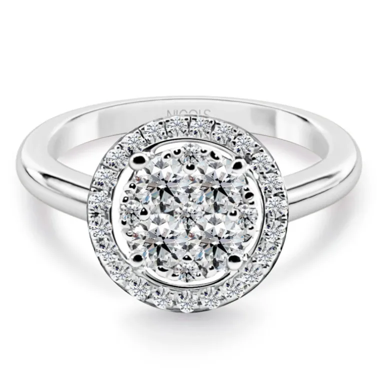 Anillo Diamantes Gardenia 0.65