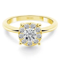 Anillo Diamantes Gardenia 0.48