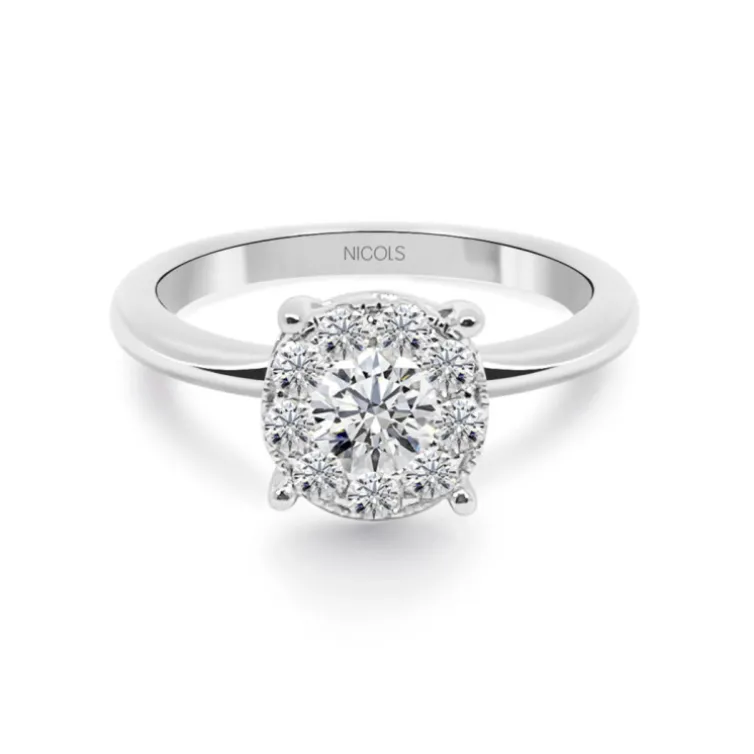Anillo Diamantes Gardenia 0.48