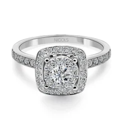 Anillo Diamantes Gardenia 0.78