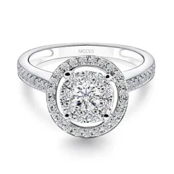 Anillo Diamantes Gardenia 0.77